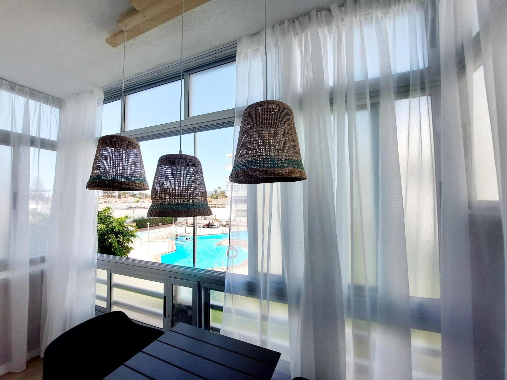 Apartamento Centrico Con Playa Y Piscina Playa del Inglés Esterno foto